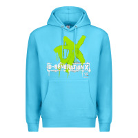 Ocean Blue D GENERATION X, D GENERATION X vinatge, D GENERATION X art, D GENERATI Premium Hoodie - DesignPulse
