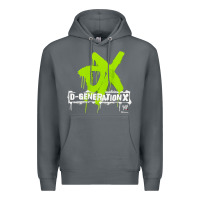 Rock D GENERATION X, D GENERATION X vinatge, D GENERATION X art, D GENERATI Premium Hoodie - DesignPulse