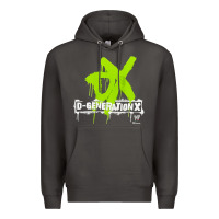Smoke D GENERATION X, D GENERATION X vinatge, D GENERATION X art, D GENERATI Premium Hoodie - DesignPulse