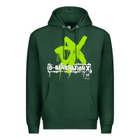 Sports Green D GENERATION X, D GENERATION X vinatge, D GENERATION X art, D GENERATI Premium Hoodie - DesignPulse