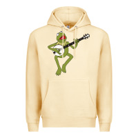 Pina Colada Kermit playing the banjo Classic Premium Hoodie - DesignPulse