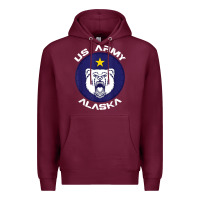 Us Army Alaska Polar Bear Patch T Shirt Premium Hoodie | Teevron