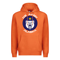 Carrot us army alaska polar bear patch t shirt Premium Hoodie - DesignPulse