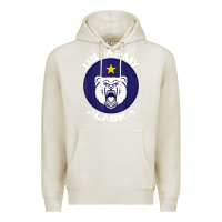 Oatmeal Heather us army alaska polar bear patch t shirt Premium Hoodie - DesignPulse