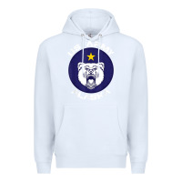 White us army alaska polar bear patch t shirt Premium Hoodie - DesignPulse