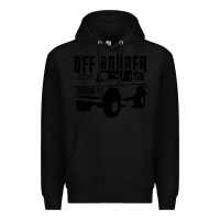 Black off roader bronco Premium Hoodie - DesignPulse