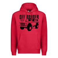 Cardinal off roader bronco Premium Hoodie - DesignPulse