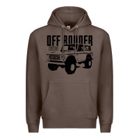 Coffee off roader bronco Premium Hoodie - DesignPulse