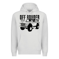 Dove Grey off roader bronco Premium Hoodie - DesignPulse