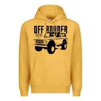 Mustard off roader bronco Premium Hoodie - DesignPulse