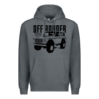 Rock off roader bronco Premium Hoodie - DesignPulse