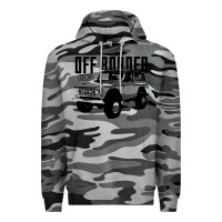 Slate Camo off roader bronco Premium Hoodie - DesignPulse