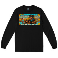 Black rottweiler with sunflowers license plate Long Sleeve Tee - Artiststas
