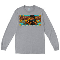 Heather Grey rottweiler with sunflowers license plate Long Sleeve Tee - Artiststas