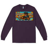 Plum rottweiler with sunflowers license plate Long Sleeve Tee - Artiststas