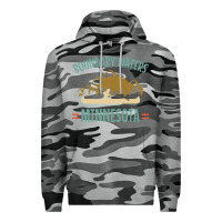 Slate Camo retro boundary waters canoe minnesota Premium Hoodie - DesignPulse