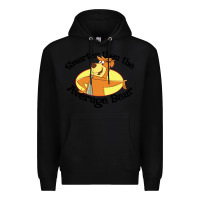 Black yogi bear average bear Premium Hoodie - DesignPulse