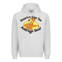 Dove Grey yogi bear average bear Premium Hoodie - DesignPulse
