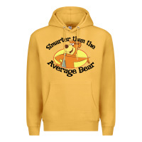 Mustard yogi bear average bear Premium Hoodie - DesignPulse