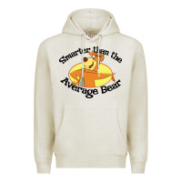 Oatmeal Heather yogi bear average bear Premium Hoodie - DesignPulse