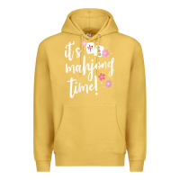 Antique Gold womens mahjong gift for her mahjong player v neck t shirt Premium Hoodie - DesignPulse