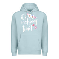 Blue Mist womens mahjong gift for her mahjong player v neck t shirt Premium Hoodie - DesignPulse