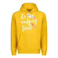 Lemon womens mahjong gift for her mahjong player v neck t shirt Premium Hoodie - DesignPulse