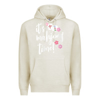 Oatmeal Heather womens mahjong gift for her mahjong player v neck t shirt Premium Hoodie - DesignPulse