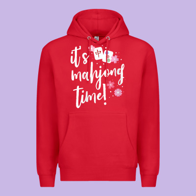 Womens Mahjong Gift For Her Mahjong Player V Neck T Shirt Premium Hoodie Designed By Designpulse
