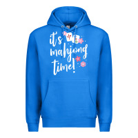 True Royal womens mahjong gift for her mahjong player v neck t shirt Premium Hoodie - DesignPulse