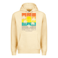 Pina Colada windansea beach california ca surfer surfing surf palm tree Premium Hoodie - DesignPulse
