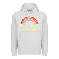 Dove Grey Rowing  . Just A Girl Who Loves Sunshine And Rowing Premium Hoodie - DesignPulse