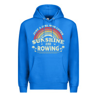 True Royal Rowing  . Just A Girl Who Loves Sunshine And Rowing Premium Hoodie - DesignPulse