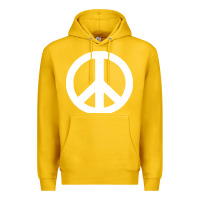 Lemon Peace Sign Premium Hoodie - DesignPulse