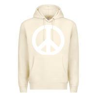 Sandshell Peace Sign Premium Hoodie - DesignPulse