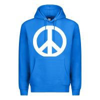 True Royal Peace Sign Premium Hoodie - DesignPulse