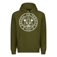 Army Green drexel university Premium Hoodie - DesignPulse