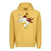 Antique Gold foghorn leghorn looney Premium Hoodie - DesignPulse