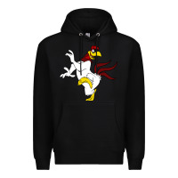 Black foghorn leghorn looney Premium Hoodie - DesignPulse