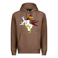 Chestnut foghorn leghorn looney Premium Hoodie - DesignPulse