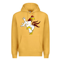 Mustard foghorn leghorn looney Premium Hoodie - DesignPulse
