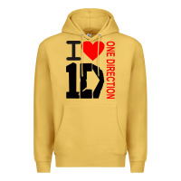 Antique Gold one direction Premium Hoodie - DesignPulse