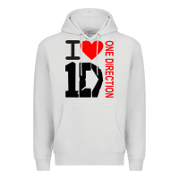 Dove Grey one direction Premium Hoodie - DesignPulse