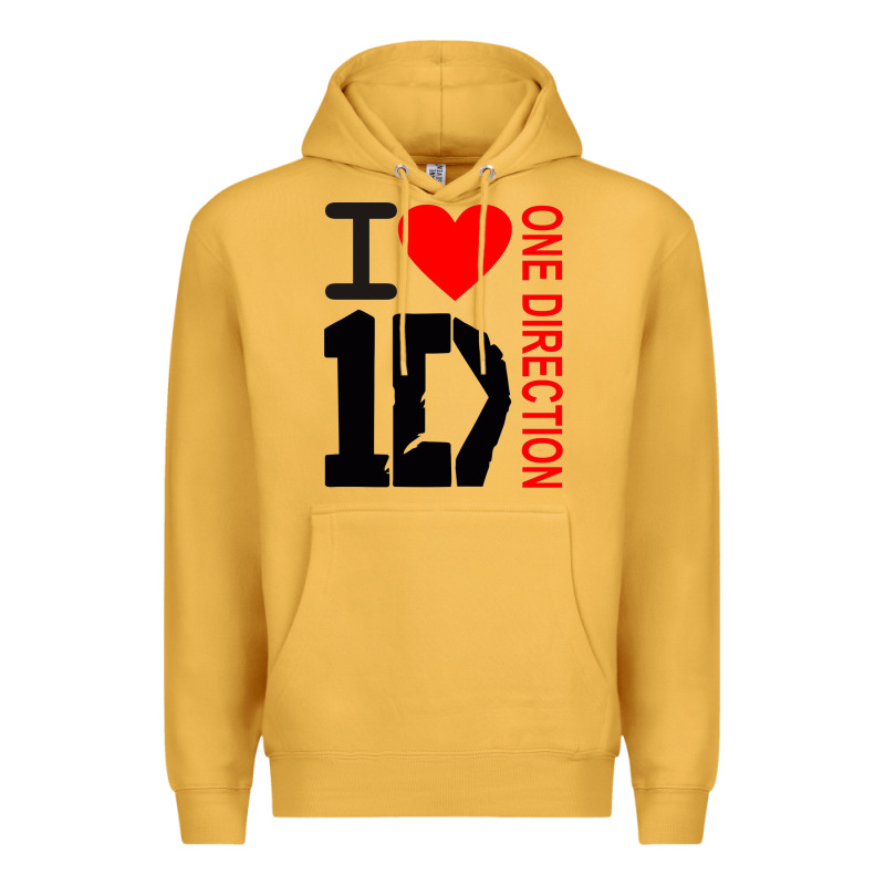 One Direction Premium Hoodie by DesignPulse | Teevron