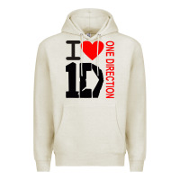 Oatmeal Heather one direction Premium Hoodie - DesignPulse
