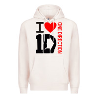Pale Pink one direction Premium Hoodie - DesignPulse
