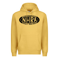 Antique Gold nhra oval Premium Hoodie - DesignPulse