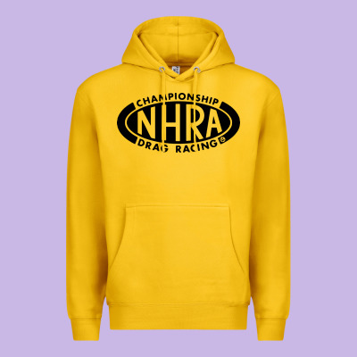 Nhra Oval Premium Hoodie Designed By Designpulse