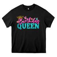 Black birthday queen Heavy Core Tee - BundleAndBundleShop