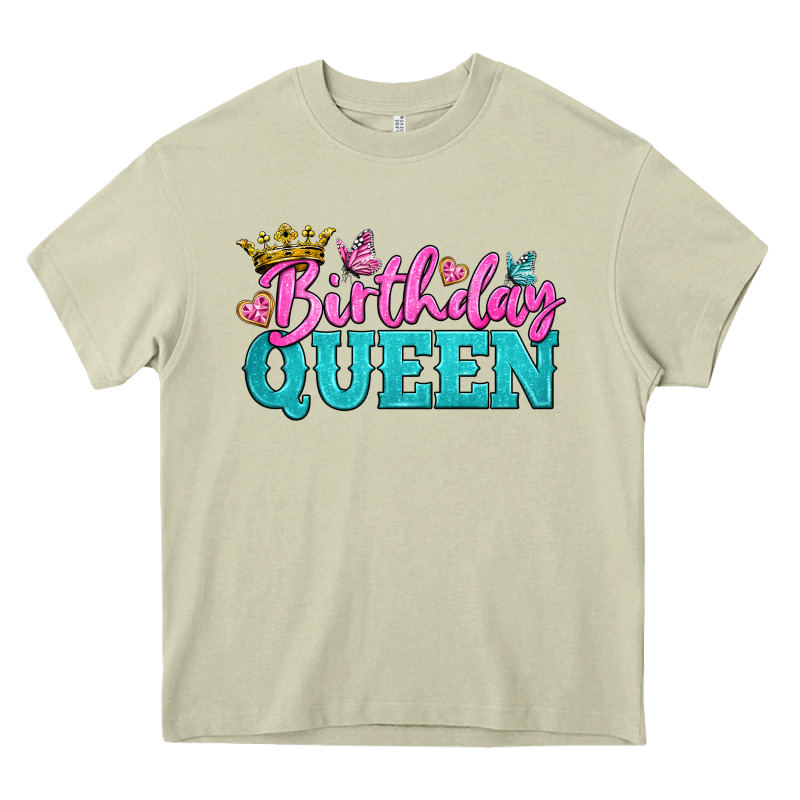 Birthday Queen Heavy Core Tee by BundleAndBundleShop | Teevron
